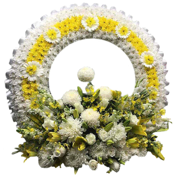 Yellow Spirit Wreath 30
